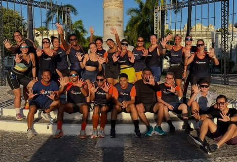 Equipe Plenatus reunida após treino de corrida